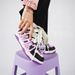 Putian New Dopamine Cartoon Letter Bread Shoes, Unisex Leisure Sports Large Tongue Spliced Sliding Shoes_vogvips.com