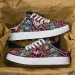 Men Casual Slip-on Fashion Comfort Flat Bottom Trendy Printing Canvas Versatile Designer Shoes Multi Color Free Shipping_vogvips.com