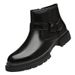 Men's Shoes Dress Leather Shoes Men's, Leather Boots Men's Medium Casual Shoes Large Size_vogvips.com