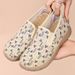 Spring New Shallow Mouth Women's Flat Bottom Canvas Lazy Casual Shoes, Versatile Old Beijing Cloth Shoes_vogvips.com