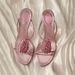 Pink Sandals For Women 2025 New Rhinestone Gemstone Thin High Heels One Strap Slippers Light Luxury_vogvips.com