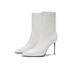 2025 Fashion Pointed Toe Short Leather Thin High Heel Suede Solid Color Slip-On Women's Single Boots Autumn Winter Style_vogvips.com