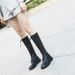 Top Layer Cowhide Autumn Internet Celebrity Stylish Over-the-Knee Long Women's Riding Returnable High Tube Martin Boots_vogvips.com