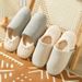 Four Seasons Bag And Silent Cotton Mop Male And Female Couples Soft Sole Non-slip Suitable For Confinement Home Floor Shoes Warm Cotton Slippers_vogvips.com