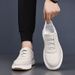 Men's Shoes Summer Men's Casual Shoes Made Of Top Grain Cowhide Genuine Leather Breathable Slip On White Versatile Leather Shoes_vogvips.com