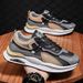 Men's Breathable Sports And Leisure Students Heightening Dad Trendy Men's Lightweight Running Shoes_vogvips.com