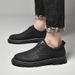 New Leather Spring Men's Shoes High-top Men's Heightening Tooling Martin Boots_vogvips.com
