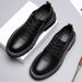 Men's Formal Business Genuine British Style Wedding Groom Shoes Thick Sole Martin Boots Comfortable Pure Leather_vogvips.com