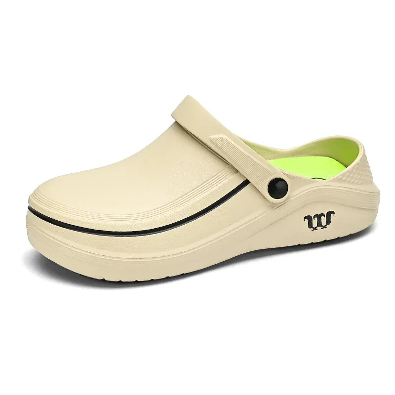 EVA Chef Lightweight Work Non-slip Outdoor Safety Waterproof Comfortable Walking Shoes Oil-proof For Kitchen_vogvips.com
