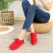 Spring Summer New Sports And Leisure Fashionable Soft Soled Old Beijing Cloth Shoes, Breathable Women's Coconut Shoes_vogvips.com