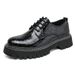 2024 Spring And Autumn Plus Size Low-top Large New Men's Thick-soled Height-increasing Nightclub Trendy Leather Shoes_vogvips.com