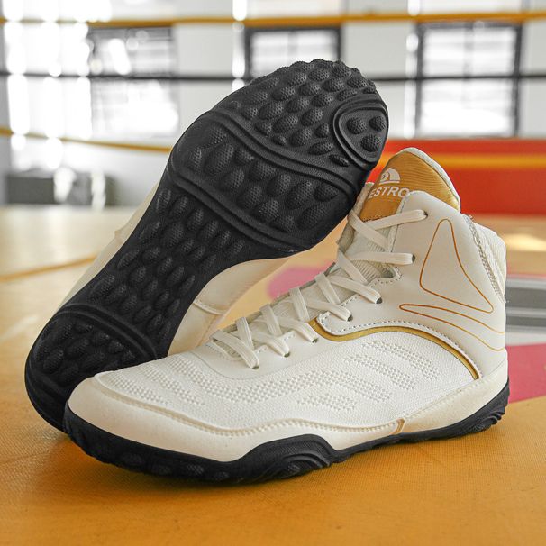 Professional Wrestling Shoes Men And Women Powerlifting Deadlift Training Shoes Adult Sanda Fighting Shoes Fighting Boxing Shoes_vogvips.com