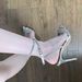 Transparent Cross-strap Sparkling Rhinestone Pointed High-heeled Shoes Women, 2026 New Model, Closed-toe Fairy-style_vogvips.com