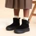 Inner Height Snow Boots, Women's Large Cotton Shoes, Martin Boots, Casual Shoes_vogvips.com