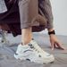 Spring New Ins Casual Sports Dad Trendy Men's Versatile Sneakers Fleece-Lined Warm Cotton Shoes_vogvips.com