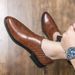 Euro Step British Style Casual Leather Shoes For Men, Business Comfortable Soft Slip-On Thick Sole Men's Shoes, Versatile_vogvips.com