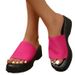 Women's Shoes Summer Large Size Women's Thick Soled Casual Sandals Comfortable And Fashionable Commuting Ins Style_vogvips.com