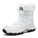 Ladies' Snow Boots, Warm Midsole Boots With Thick Fleece, Outdoor Hiking Boots_vogvips.com