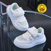 Children's Sneakers 2026 Spring Summer New Boys' Casual Campus Sports Performance White Shoes For Older Boys And Girls_vogvips.com