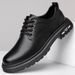 2024 Autumn New Business Casual Men's Work Large Head Durable Lace-up British Fashion Leather Shoes_vogvips.com