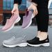 Women's shoes Breathable light comfortable casual shoes flying woven shoes_vogvips.com