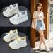 Thick-soled Casual Shoes Petite Women, 2026 Spring New Popular Style, Casual, Fashionable, Versatile, Height-increasing_vogvips.com