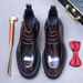 European Warm Series Big Sale Height Increase 4.8 British Style Cowhide Thick-Soled Martin Boots Fashion Versatile Genuine Leather High-Top_vogvips.com
