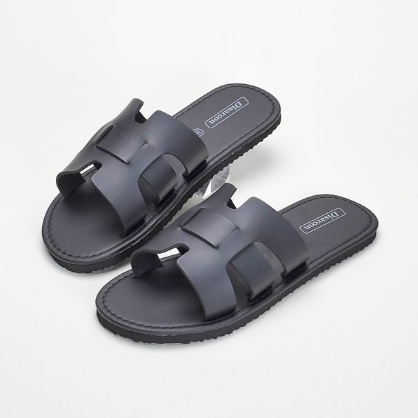 Solid Color Home Slippers, Universal Non-Slip, Wear-Resistant, Simple And Versatile Casual Slippers_vogvips.com