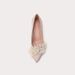 Wedding Shoes Main Wedding Dress Bridal Shoes High Heels Bridesmaid Shoes Wide Feet Fat Large Size Women's Shoes 41 To 43 Stiletto_vogvips.com