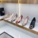 RV Patent Leather Round-Toe High-Heeled Stiletto Heel, Low-Cut Women's Shoes With Metal Square Buckle, Professional OL_vogvips.com