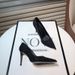 2025 Autumn New High-Heeled Shoes: Elegant Pointed-Toe Shallow Suede Slip-On Commuting Heels_vogvips.com