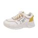 Spring New Sports Dad Shoes Thick Bottom Women's Korean Edition Color Blocked Lace Up Casual Running Single Shoe_vogvips.com