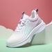 Students lightweight breathable flying woven casual shoes for women Sports shoes for women_vogvips.com