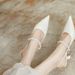 Open Back For Women, 2026 Spring/Summer New Fairy Style Pointed Toe Square High Heel Sandals_vogvips.com