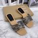 Women’s Shoes New Summer Street Fashion Flat Slippers Slipper Sequin High End Slippers_vogvips.com