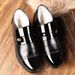 European Warm Series Winter Fleece-Lined Warm Thick Versatile Cotton Business Casual High-Top Leather Shoes Non-Slip Men's Dad Snow Boots_vogvips.com