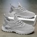 Men's Shoes Summer New 2025 Hollow Mesh Mesh Thin Breathable Non-slip Sports Soft Sole Men's Casual Trendy Shoes_vogvips.com
