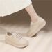Women's Lightweight Breathable Spring Travel Shoes, Mom Shoes, British Style Soft-soled 2026 New Sports Casual Sneakers_vogvips.com