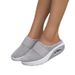 Large Size Slip-on Sandals For Women, No Heel, Easy To Wear, Thick-soled, Air-cushioned, Hollow Mesh, Breathable Women's_vogvips.com