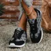 Spring And Summer Women Designer Mouth Breathable Cross Strap Sneakers Flat Comfortable Casual Walking Sneakers Zapatos_vogvips.com