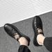 Cowhide Fashion Men's Casual Soft Sole Low-top Student Sneakers White Trendy Shoes Men_vogvips.com