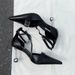 Huidong Women's Shoes Wholesale Pointed Toe High Heels 2021 New Summer Hollow Black Irregular Heel One-Piece_vogvips.com