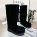 Clumsy But Cute Paris Same Style Thick-Soled Big-Toe Fashion Non-Slip Long Tube Snow Boots Furry Height-Increasing_vogvips.com