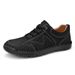 Spring And Autumn Cross-Border Casual Large Size Hand-Stitched Genuine Leather Shoes, Fashionable Trendy Men's Shoes_vogvips.com