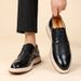 Men's Large-size European American Business Lace-up Derby, 2025 Spring And Autumn New Brogue British Style Leather_vogvips.com