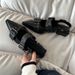 French Style Small Fragrant Pointed Toe Mary Jane Shoes Retro Medium Thick Heel Single Shoes For Women 2024 Spring And Summer_vogvips.com