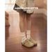 New Retro Women's Shoes Summer Outdoor Fishing Thick Sole Non-Slip Closed Toe Half Slip Slip-On Soft Soled_vogvips.com