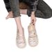 2025 Summer New Fairy Style Baotou Casual Soft Soled Comfortable Student Versatile Women's Mesh Shoes_vogvips.com