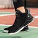Men's Running Autumn Winter New Basketball Shoes, High-top Foot Protection For Men And Women, Couple's Style Men's_vogvips.com