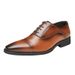 Leather Three Joint 2025 New Model Increased Height Inside, Business Men's For Formal Wear, Soft Soled Oxford Shoes With_vogvips.com